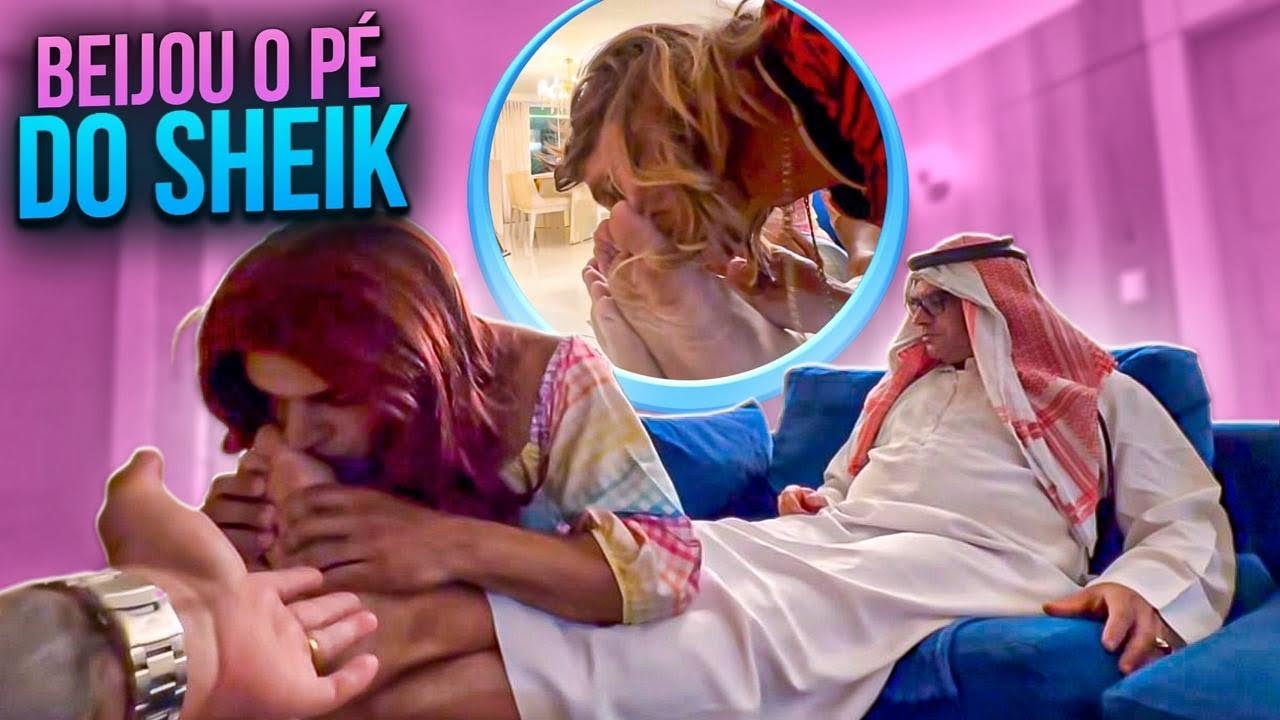 FALA FINA E DANY MEL BEIJOU O PE DO SHEIK | DIDINHO 