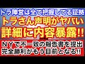 今回のトラさん声明がヤバい‼︎詳細に内容暴露‼︎ＮＹで不一致の報告書を提出‼︎完全勝利がもう目前となる‼︎トラ陣営は全てを把握している証拠‼︎