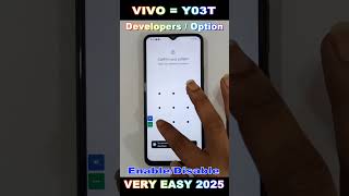 Vivo Y03t Developers Option/Vivo Y03t Developer Option Settings/How to Enable Developer Option 2025/