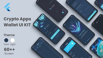 Flutter Crypto and Wallet UI KIT Template