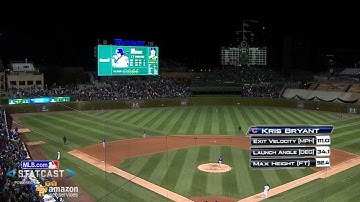 NYM@CHC: Bryant crushes a huge homer to left field