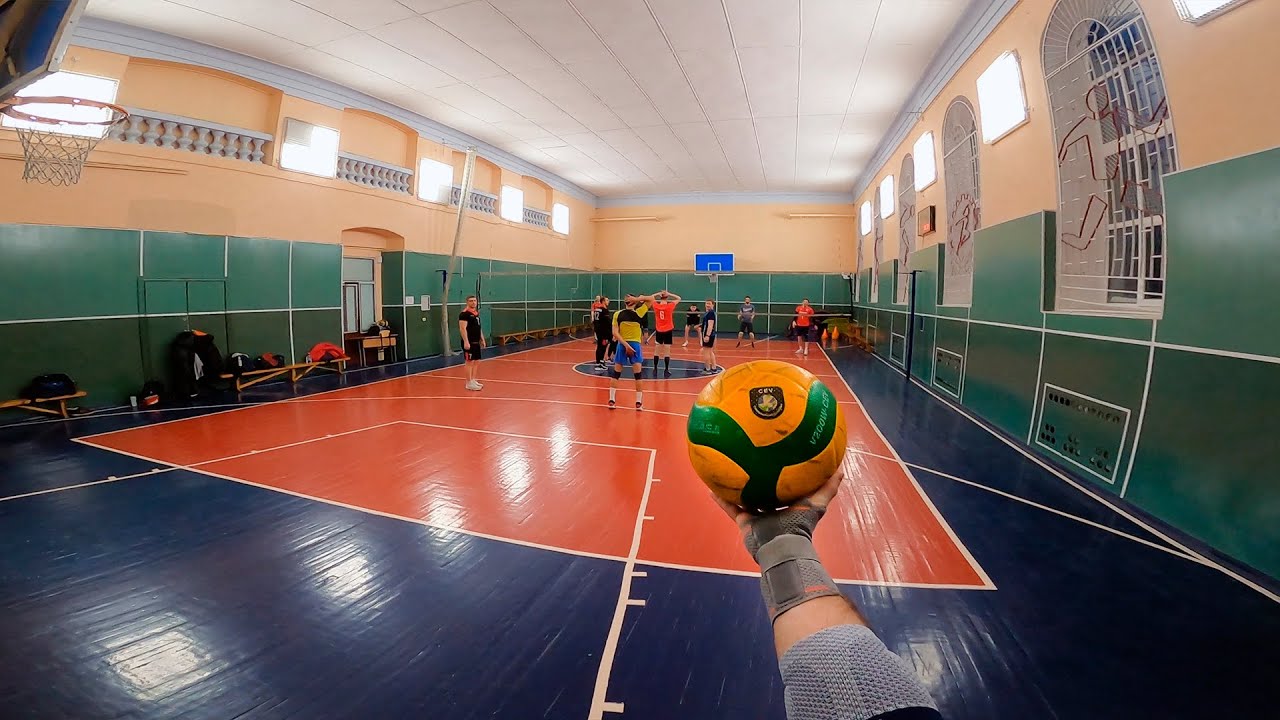 Волейбол от первого лица | VOLLEYBALL FIRST PERSON | Most Funny Moments in training | 116 episode