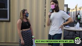 Mt. Joy Interview at Live in Drive In