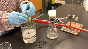 Recrystallizing and using melting point to identify a compound