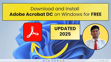 Adobe Acrobat Reader DC downloaden en installeren op Windows 10/11 (2025) | Gratis PDF-viewer