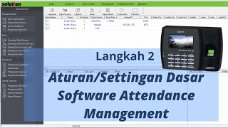 Settingan dasar aplikasi Solution Attendance Management screenshot 5