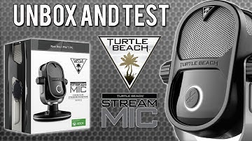 Turtle Beach Stream Mic Review - Unboxing, setup and testing