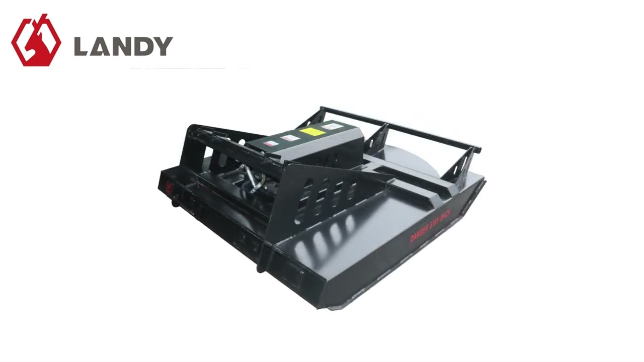Maximize productivity with Landy’s hydraulic grapple attachment for easy material gripping.