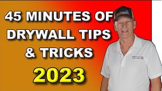 45 Minutes of DRYWALL REPAIR VIDEOS  Don't Miss These for 2023