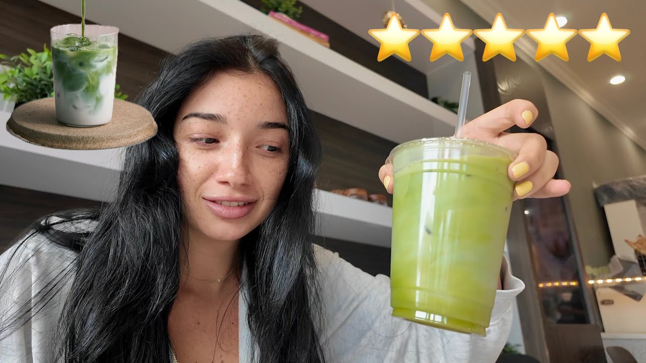 trying EVERY matcha near me *part 1* YouTube