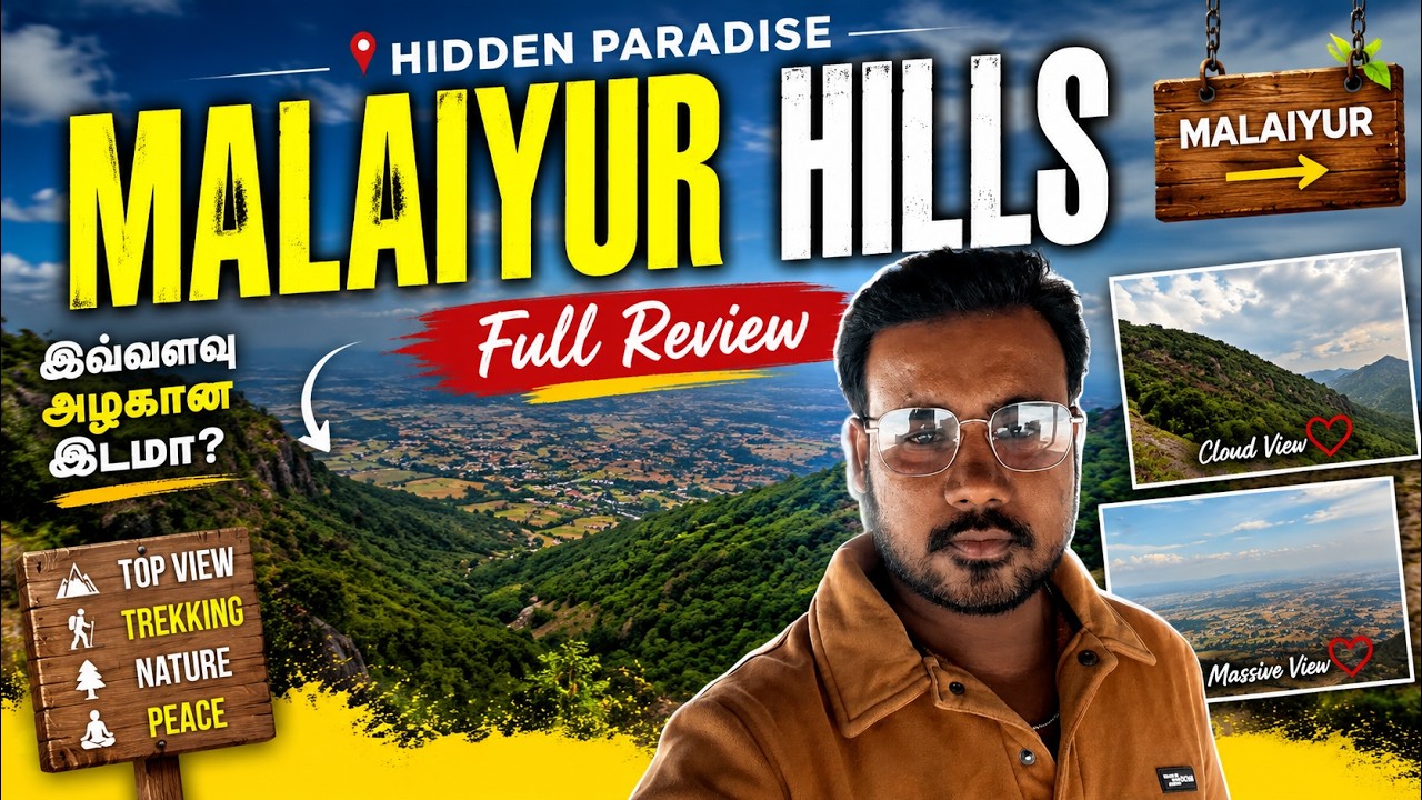 Malaiyur Hills Secret Revealed !🏔️ | Hidden Hill Station 👌 | Wasim Vlogs