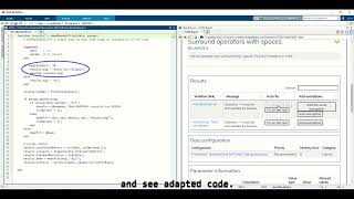 Apply a fix to your MATLAB code from the CC4M report if a rule violation is found.