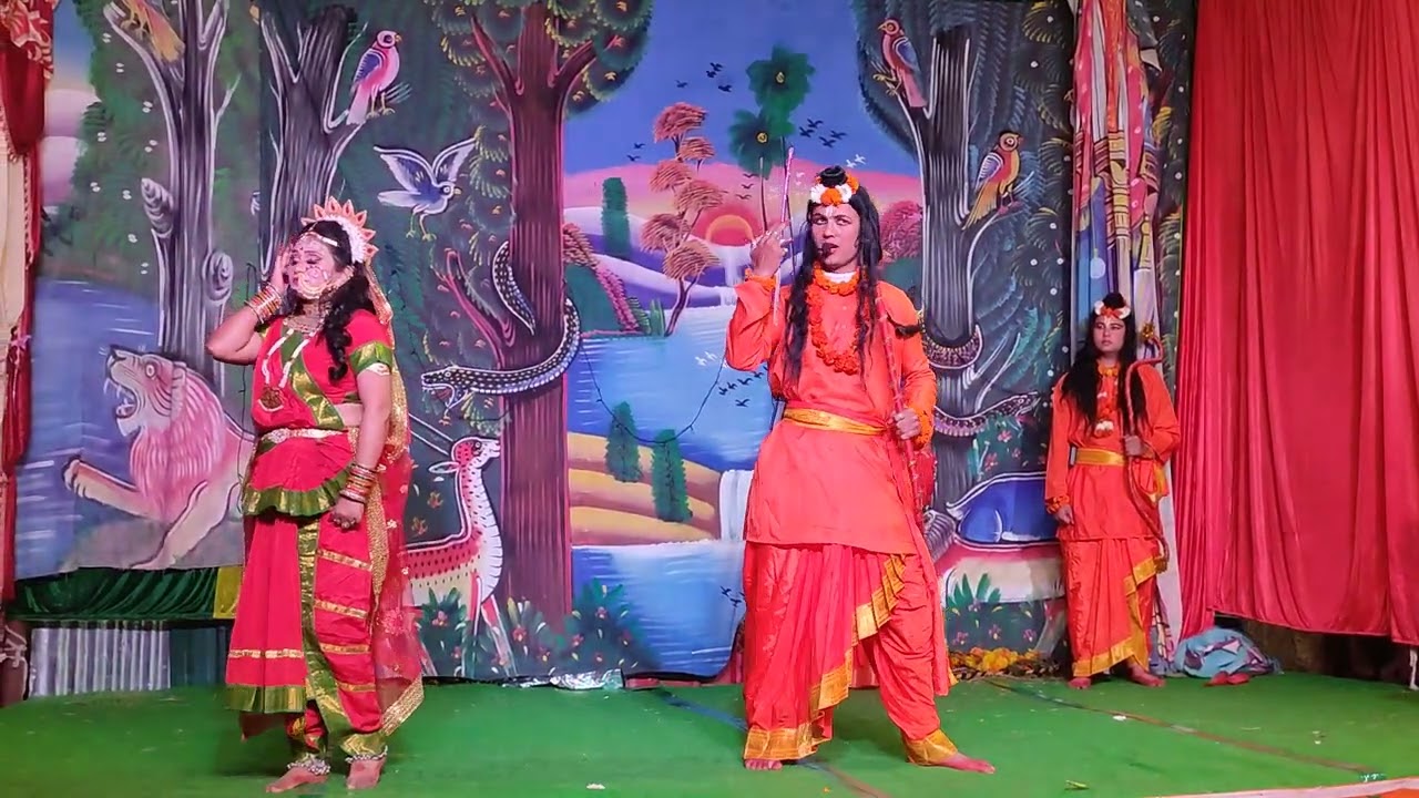 supanakha का बहुत ही सुंदर अभिनय। रामलीला समिती थापला2024। कलाकार कोमल राणा Jiii। #garhwaliramleela