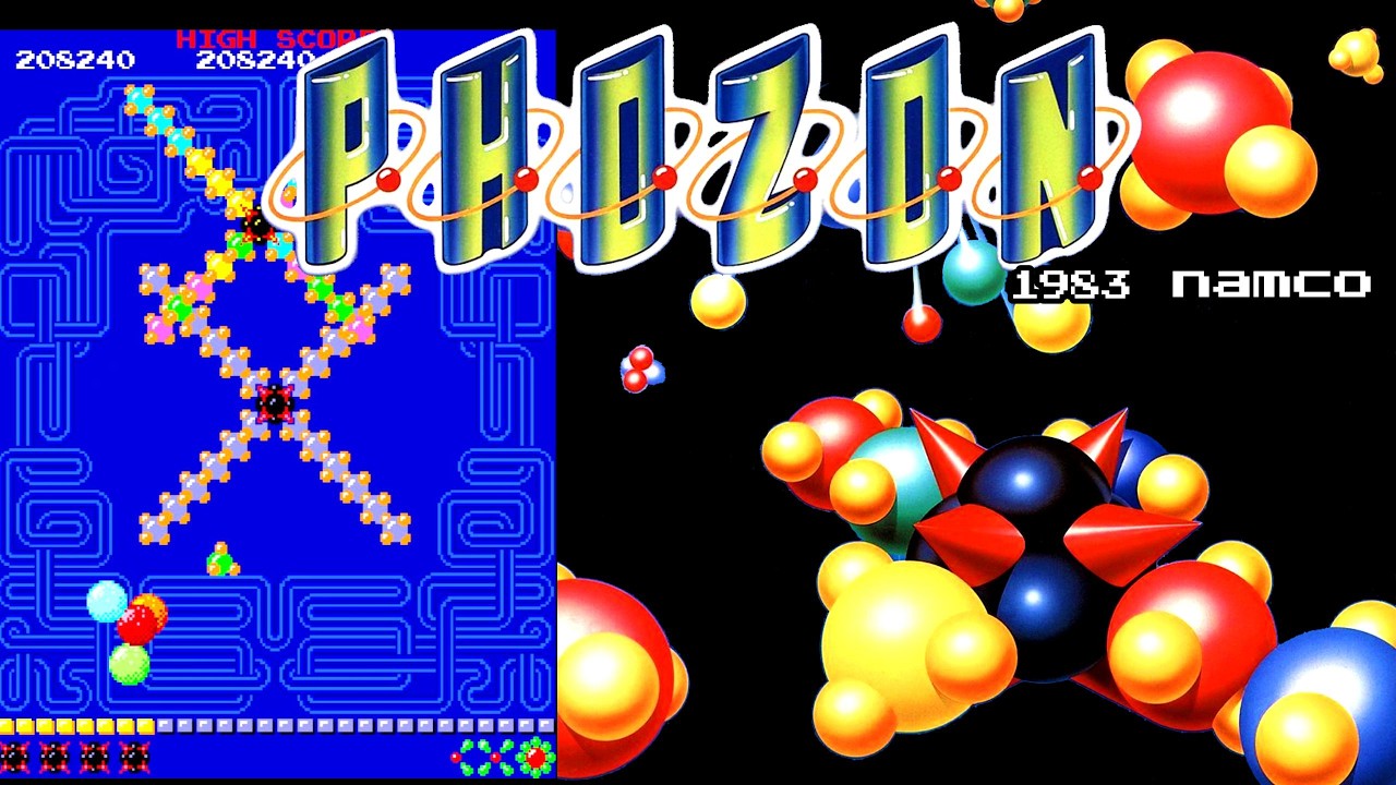 PHOZON 1983 namco 【Arcade】
