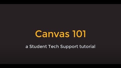 Canvas 101