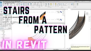 Stairs from a Pattern + Radial Array (Revit 2020)