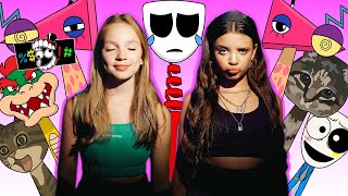 Sprunki Oc Sigma Boy Song Compilation Cover Zooble, Gangle, Spinning Cat, Bowser