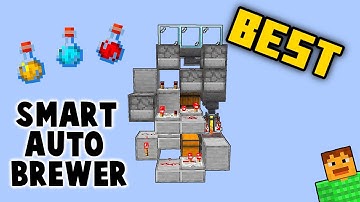SMALLEST Auto Brewer in Minecraft! (does all potions)
