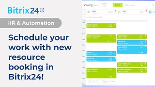Schedule your work with new resource booking in Bitrix24!