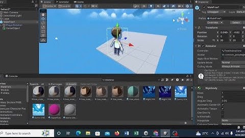 Membuat game sederhana dengan unity