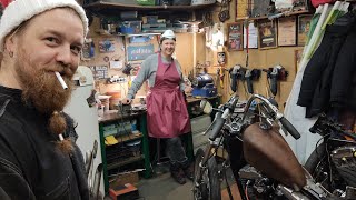 видео: В гостях у Alkothrashers Garage - Спортстер на  картинка: В гостях у Alkothrashers Garage - Спортстер на