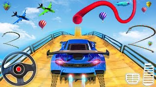 Mega car ramp impossible stunt game 2022 Android gameplay #android  #racinggames #megarampcarstunt screenshot 4