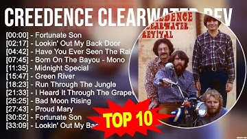 C r e e d e n c e C l e a r w a t e r R e v i v a l Greatest Hits ~ Top 100 Artists To Listen in...