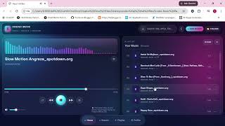 Build a Modern Music Player with AI 🎵 | HTML CSS JavaScript | SCODEX MUSIC