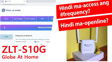 Alamin paano ma-access ang frequency settings? | ZLT S10G with New Firmware v.2.03.3