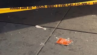 Man arrested after attacking 3 people with glass bottle: police