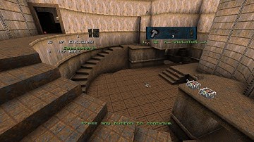 Quake II Sanctuary Discord Enticles vs x_-VioLaToR-_x 1v1 Tournament Round 3 - Match 1/2