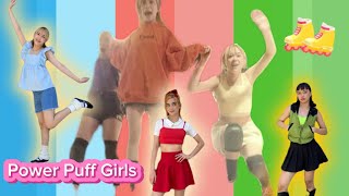 Showtime Baby Dolls as Power Puff Girls | Tried Roller Skating