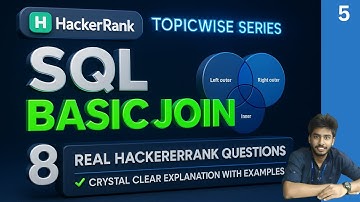 5) SQL | Hackerrank sql questions | sql tutorial | sql full course | sql tutorial for beginners