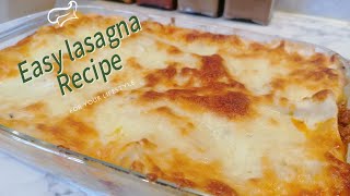 Beef lasagna lasagna reciepe|Easy lasagna recipe?