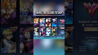 Skins that speak louder than winrate. #MLBB #MobileLegends #SkinShowcase #gamingshorts