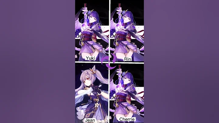 Me and my friends fav character from each element || Genshin Impact - DayDayNews