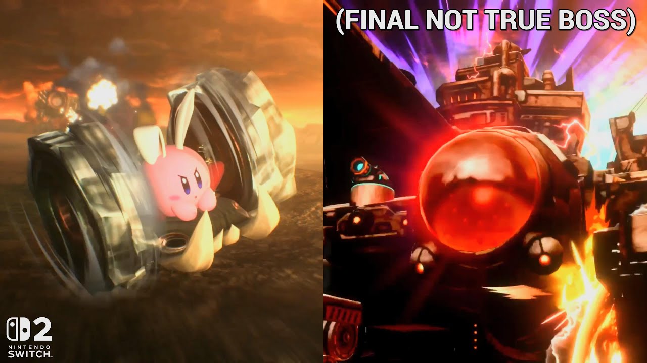 Kirby Air Riders Final Boss Gigantes (Not True Boss) Final