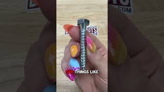 The difference between lag screws and wood screws! #tools #hardware #construction #automotive #farm