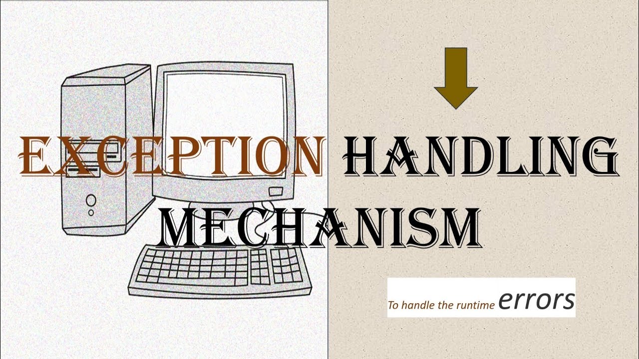 Exception handling in java - YouTube