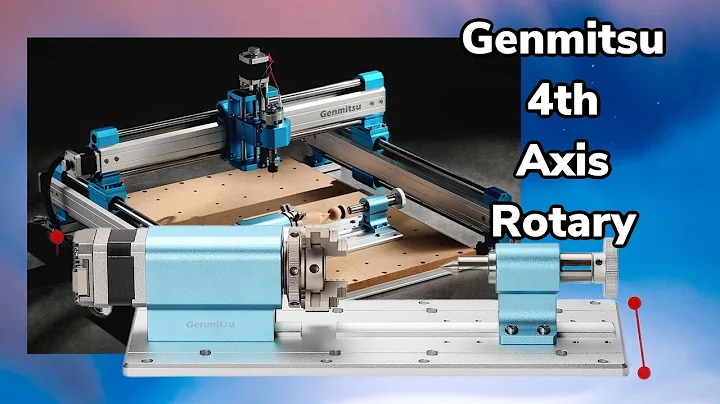 4th Axis Rotary Kit for your Genmitsu 4040 Pro CNC #3dhp