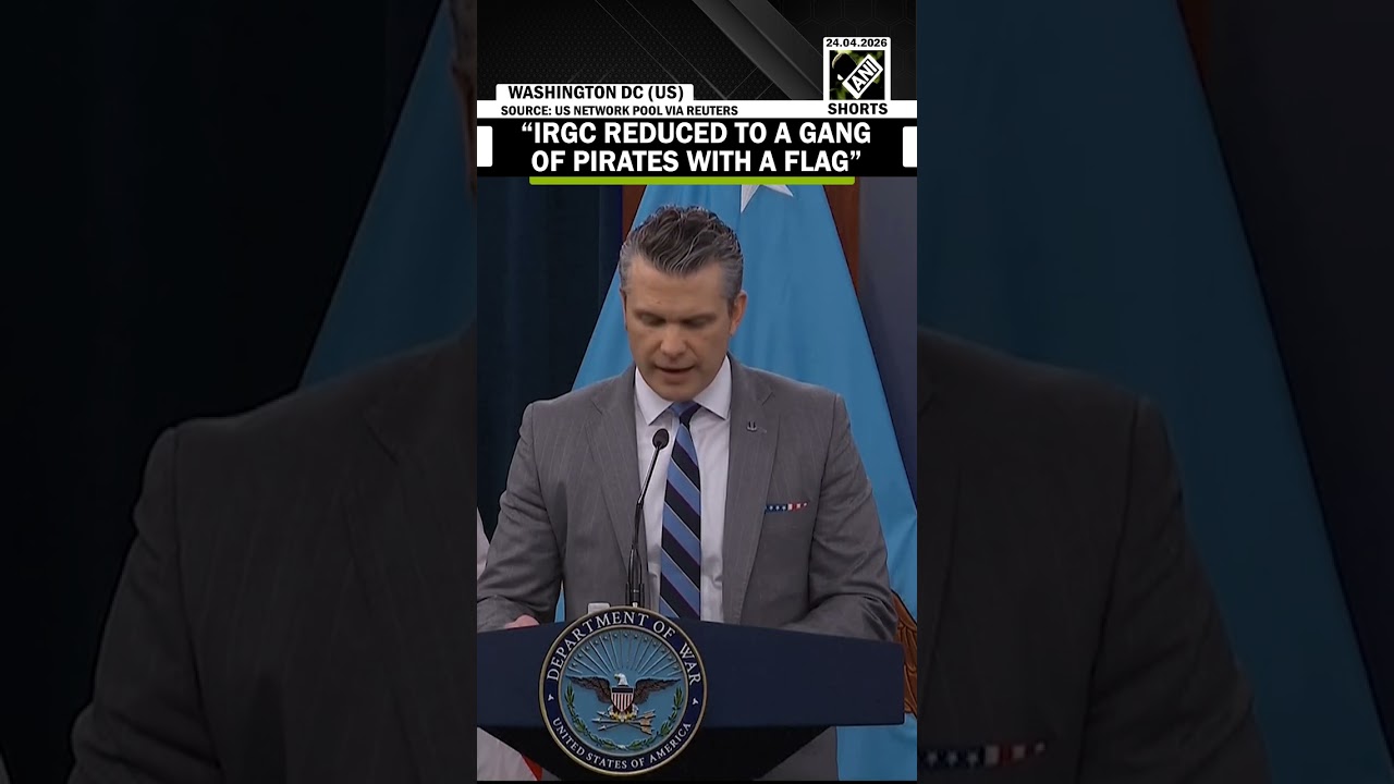 Pete Hegseth calls Iran’s revolutionary guards ‘a gang of pirates’ in the Arabian Sea