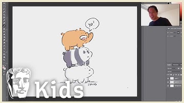 We Bare Bears live drawing with Daniel Chong | BAFTA Kids