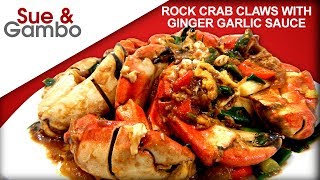 Rock Crab Claws With Ginger Garlic Sauce Recipe