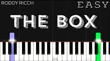 Roddy Ricch - The Box | EASY Piano Tutorial