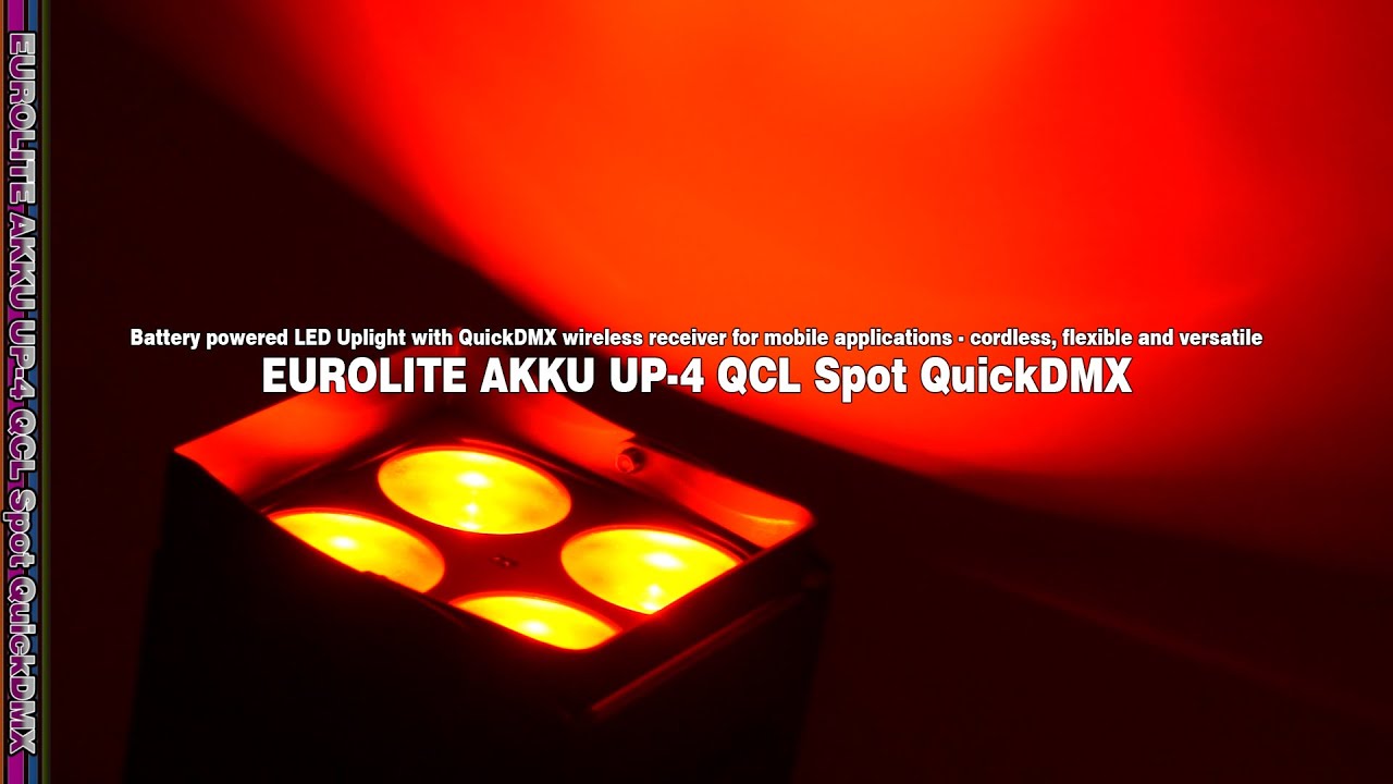 Eurolite AKKU Mini UP-4 QCL Spot