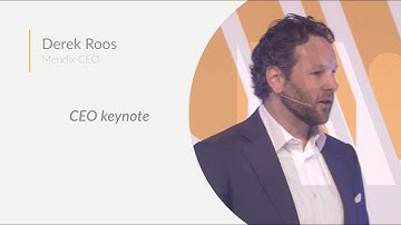 Mendix World 2016 Derek Roos Keynote