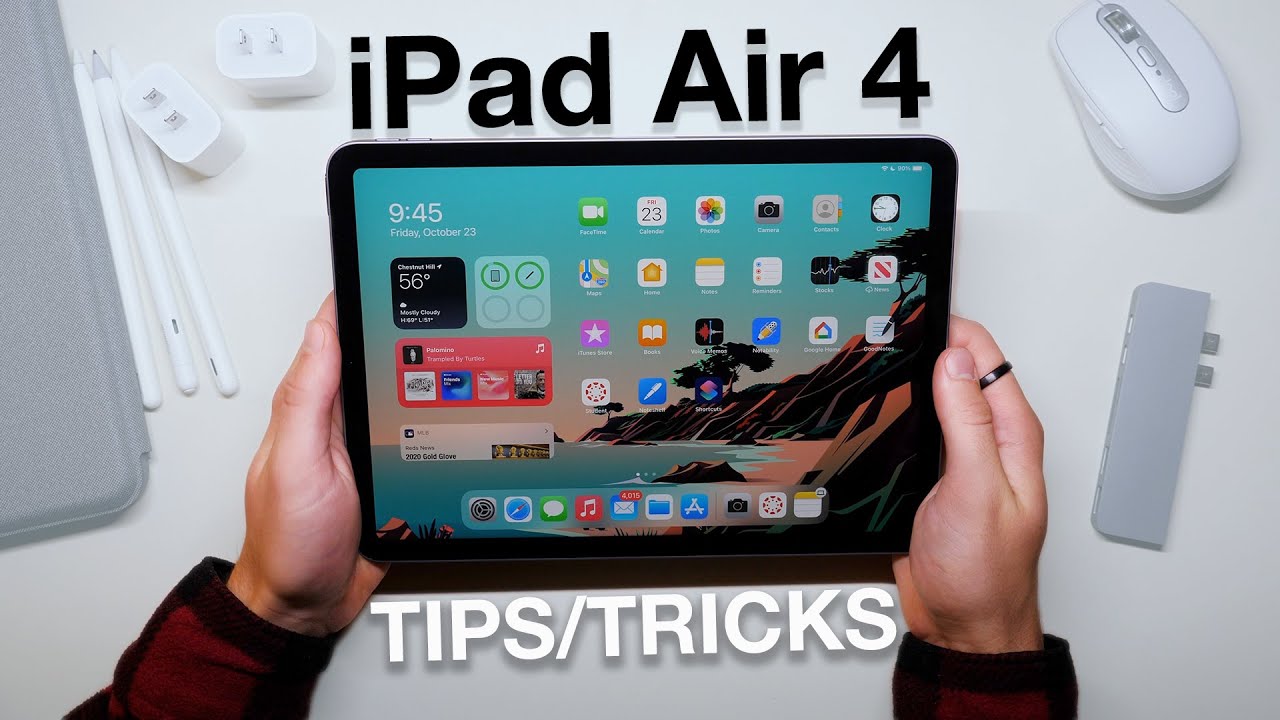 How to use iPad Air 4 + Tips/Tricks! 