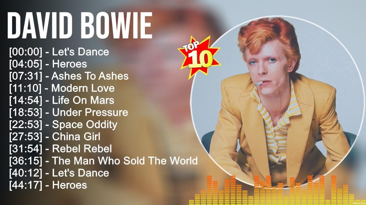D a v i d B o w i e Greatest Hits ~ Best Songs Of 80s 90s Old Music ...