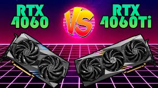 Nvidia RTX 4060 vs RTX 4060Ti - Сравнение - Тесты в Играх - Game Test