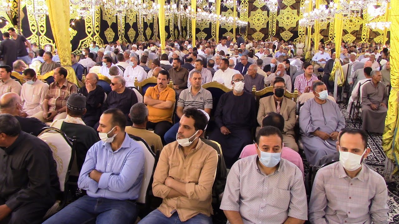 من أكبر عزاءات سيدي غازي - للشيخ أحمد شعبان ربع العصر عزاء فقيدة عائلات اللبيشي - كفرالشيخ 9 10 2021